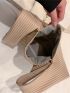 Minimalist Ruched Tote Bag