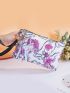 Unicorn Graphic Tassel Decor Square Bag