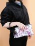 Unicorn Graphic Tassel Decor Square Bag