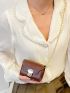 Mini Twist Lock Flap Square Bag