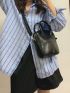 Mini Minimalist Double Handle Square Bag