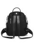 Waterproof Multi Zip Classic Backpack