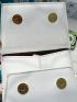 Mini Colorblock Letter Graphic Square Bag