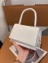 Minimalist Flap Square Bag