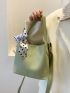 Twilly Scarf Decor Bucket Bag