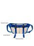 Two Tone Release Button Detail Fanny Pack