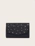 Rhinestone & Glitter Decor Evening Bag