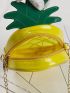 Anime Mini Pineapple Shaped Crossbody Bag