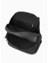 Fringe Trim Decor Flap Backpack