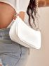 Minimalist Chain Baguette Bag