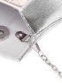 Mini Rhinestone & Faux Pearl Decor Top Ring Evening Bag