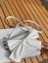 Mini Bow Decor Square Bag