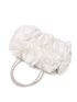 Beaded Detail Floral Design Evening Bag