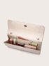 Lace Decor Chain Square Bag