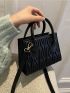 Mini Minimalist Chevron Square Bag