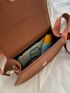 Minimalist Irregular Flap Crossbody Bag
