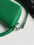 Minimalist Quilted Flap Square Bag