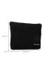 Metal Letter Decor Clutch Bag