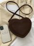 Heart Shaped Crossbody Bag