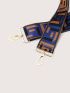 Geometric Pattern Bag Strap