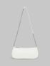 Minimalist Chain Baguette Bag