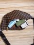 Geometric Pattern Fanny Pack