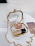 Mini Clear Chain Box Bag