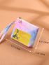 Ombre Coin Purse With Wristlet