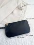 Minimalist Clutch Bag With Wristlet