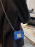 Mini Chain Flap Square Bag