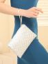 Geometric Decor Square Bag