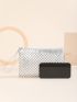 Geometric Decor Square Bag