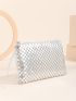 Geometric Decor Square Bag