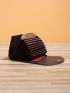 Geo Graphic Snap Button Detail Card Holder