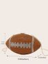 Rhinestone Decor Rugby Design Novelty Bag