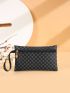 Geo Pattern Clutch Bag