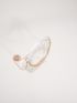 Chain Decor Clear Square Bag