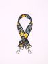 Floral Print Bag Strap