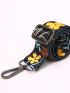 Floral Print Bag Strap