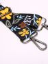 Floral Print Bag Strap