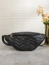 Minimalist Chevron Fanny Pack