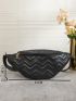 Minimalist Chevron Fanny Pack