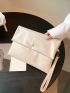Minimalist Flap Square Bag