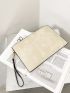 Geo Graphic Clutch Bag