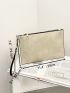 Geo Graphic Clutch Bag