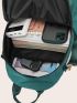 Minimalist Double Zipper Functional Backpack