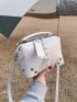 Mini Studded Decor Bucket Bag