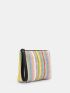 Colorblock Chevron Vacation Design Straw Bag