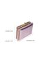 Holographic Pattern Letter Graphic Small Wallet
