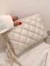 Minimalist Quilted Square Bag